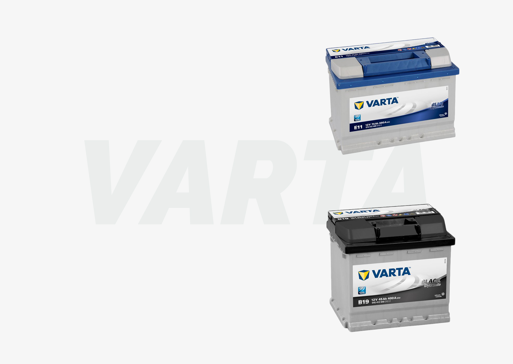 Autobaterie VARTA, akumulátory VARTA, baterka do auta VARTA