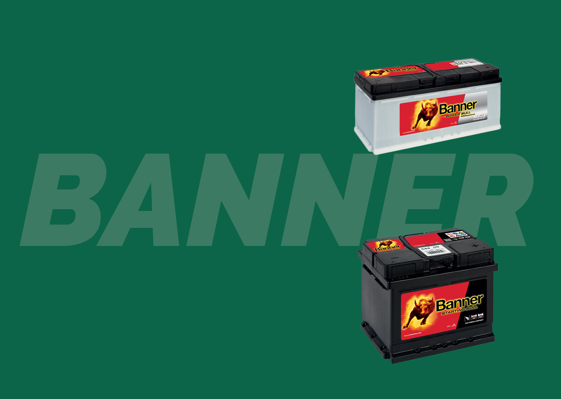 Autobaterie Banner, akumulátory Banner, baterka do auta Banner