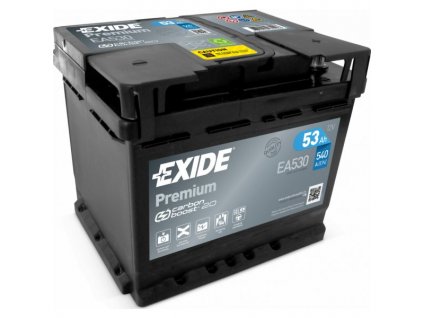 Autobaterie EXIDE Premium 12V 53Ah 540A EA530