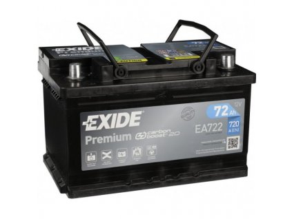 Autobaterie EXIDE Premium 12V 72Ah 720A EA722