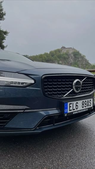 Malé střípky z testování nového vozu Volvo V90 🚗
